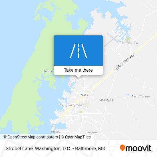 Strobel Lane map