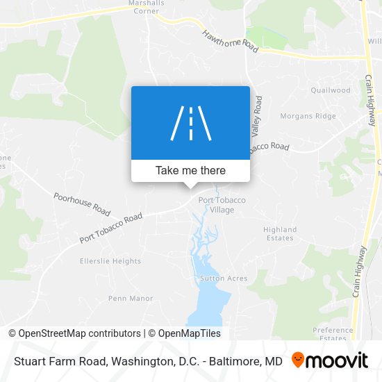 Stuart Farm Road map
