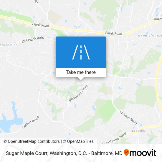 Sugar Maple Court map