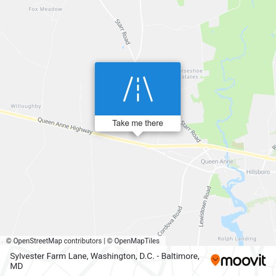 Mapa de Sylvester Farm Lane