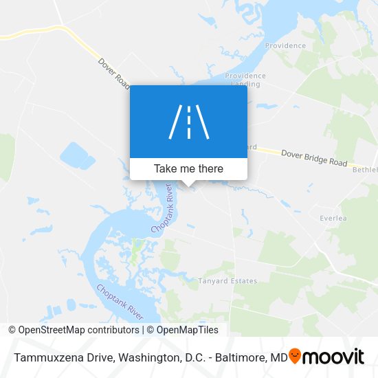 Mapa de Tammuxzena Drive