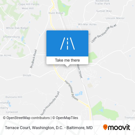 Terrace Court map