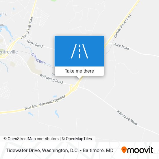 Tidewater Drive map