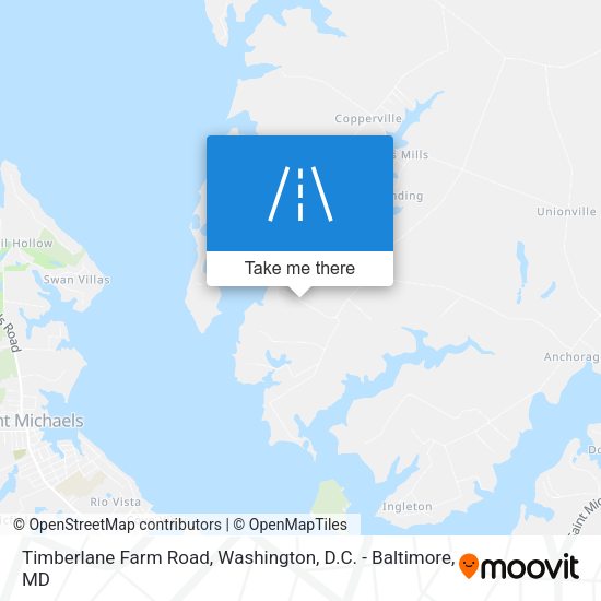 Timberlane Farm Road map