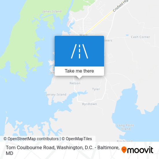 Mapa de Tom Coulbourne Road