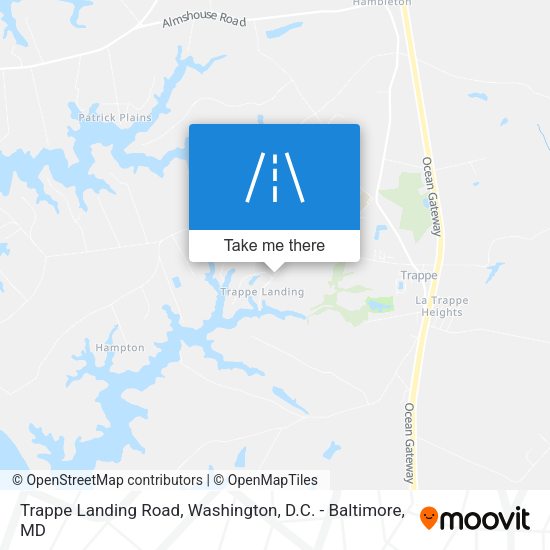 Mapa de Trappe Landing Road