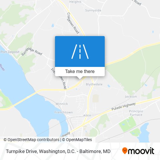 Mapa de Turnpike Drive