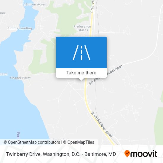 Twinberry Drive map