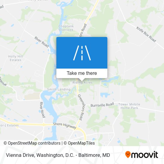 Vienna Drive map