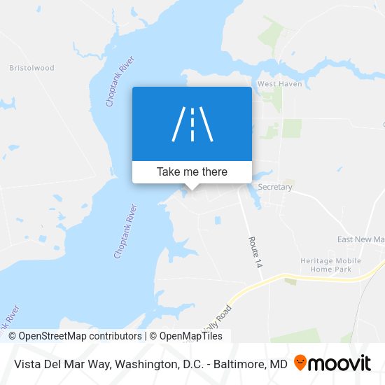 Vista Del Mar Way map