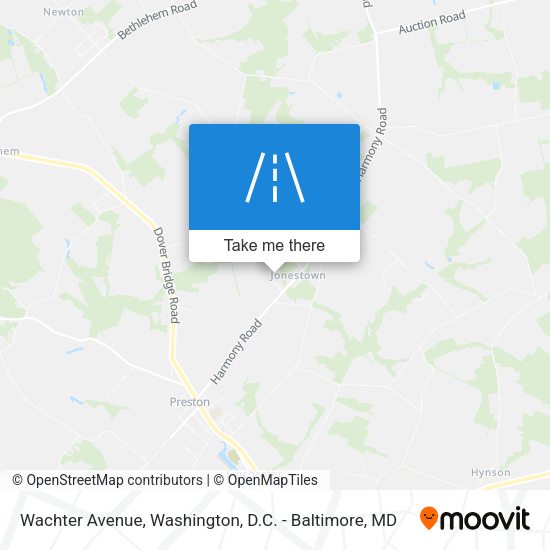 Wachter Avenue map
