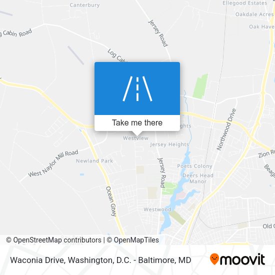 Waconia Drive map