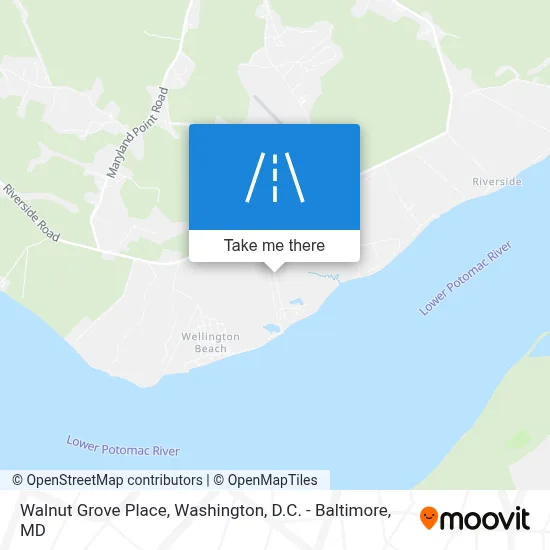 Walnut Grove Place map