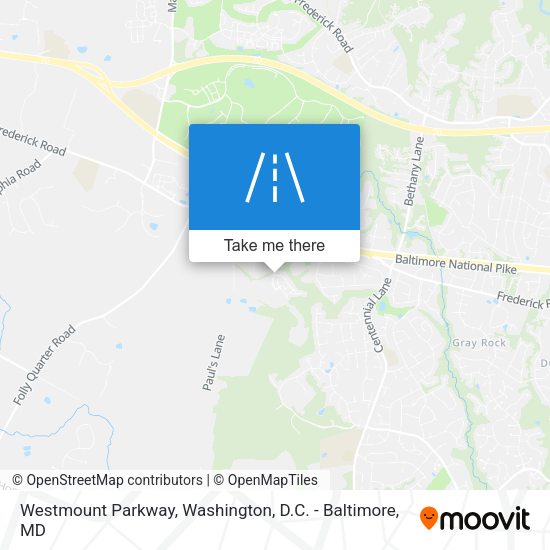Mapa de Westmount Parkway
