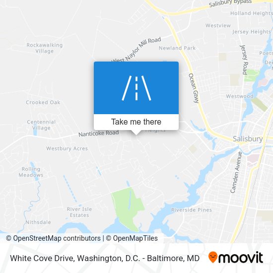 Mapa de White Cove Drive