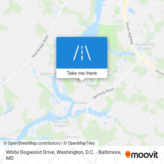 Mapa de White Dogwood Drive