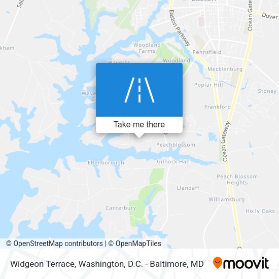 Widgeon Terrace map