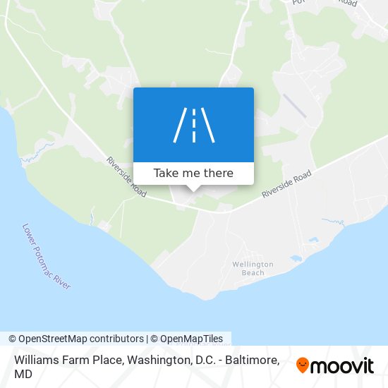 Williams Farm Place map