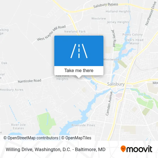 Willing Drive map