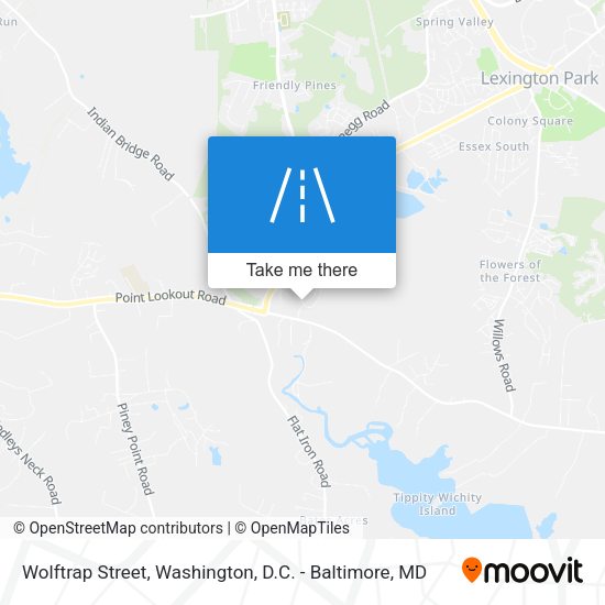Mapa de Wolftrap Street