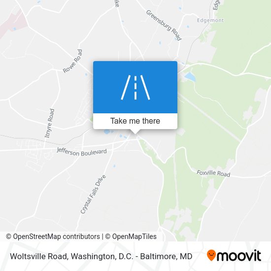 Woltsville Road map