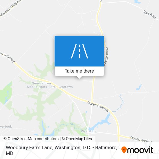 Mapa de Woodbury Farm Lane