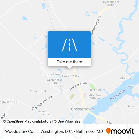 Woodsview Court map