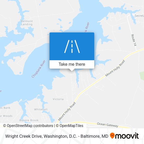 Mapa de Wright Creek Drive