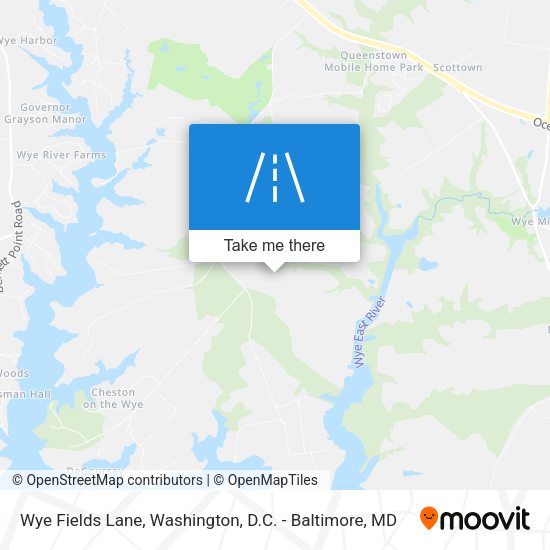 Mapa de Wye Fields Lane