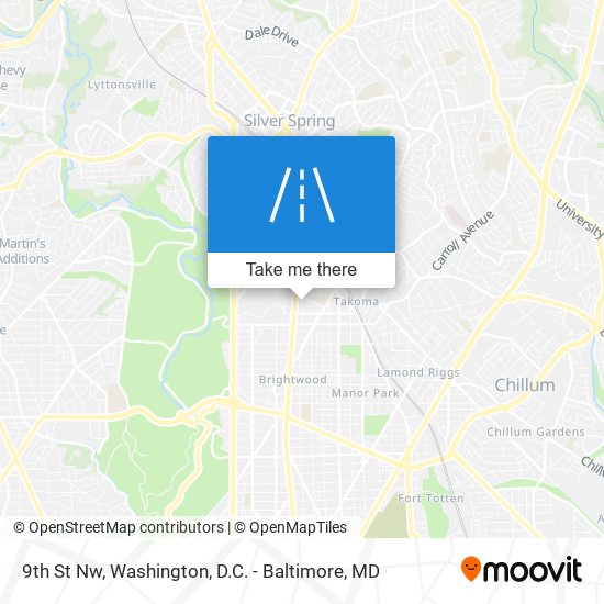9th St Nw map