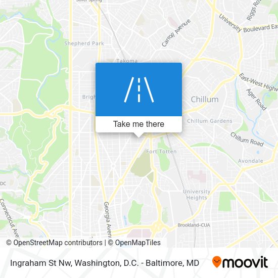 Mapa de Ingraham St Nw