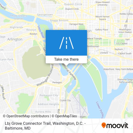 Mapa de Lbj Grove Connector Trail