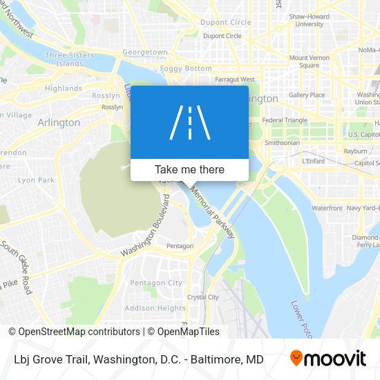 Lbj Grove Trail map