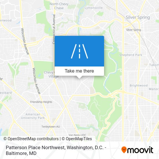 Patterson Place Northwest map