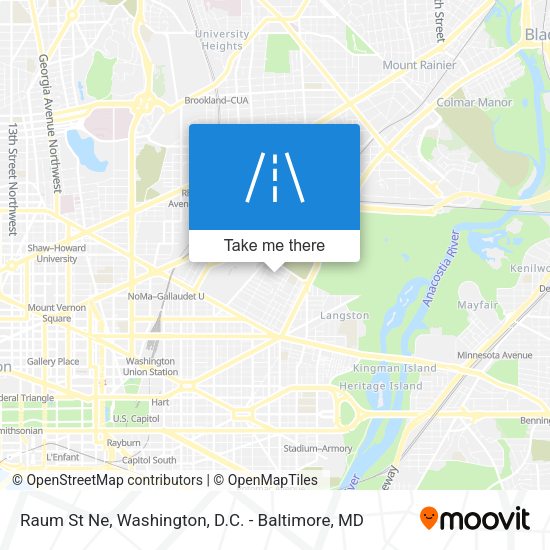 Raum St Ne map
