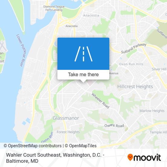 Wahler Court Southeast map