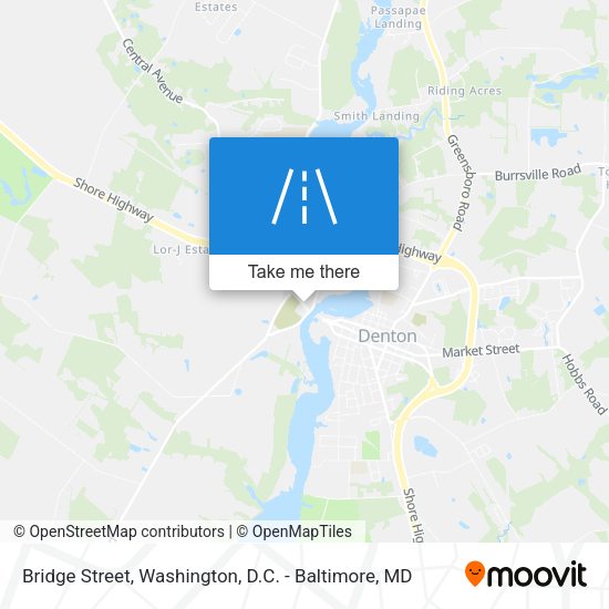 Bridge Street map