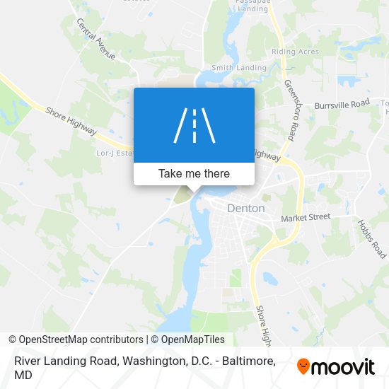 River Landing Road map