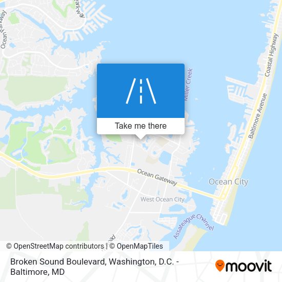 Broken Sound Boulevard map