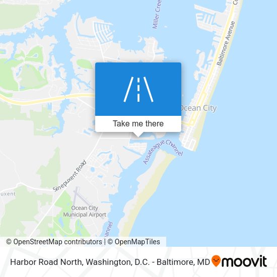Harbor Road North map