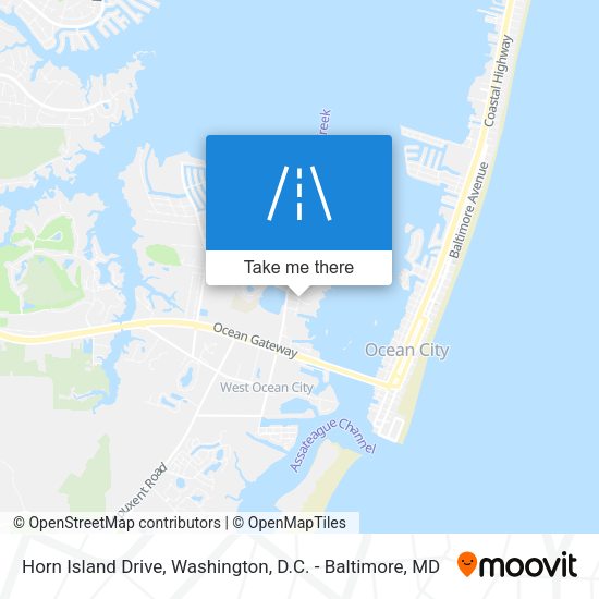 Mapa de Horn Island Drive