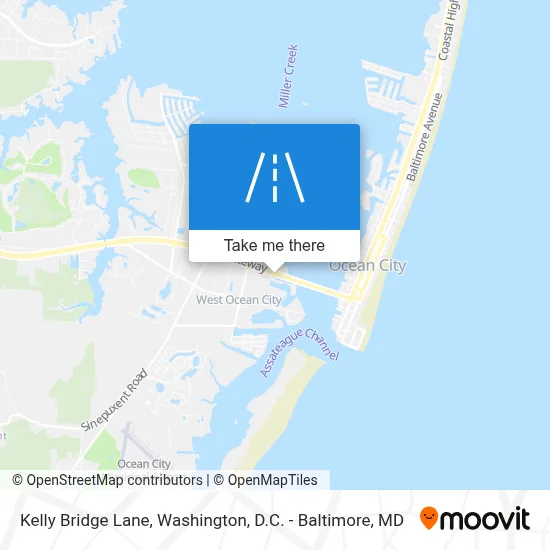 Kelly Bridge Lane map