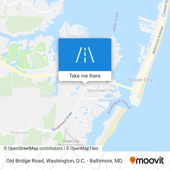 Old Bridge Road map