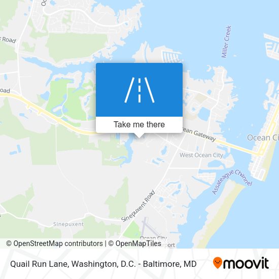Mapa de Quail Run Lane