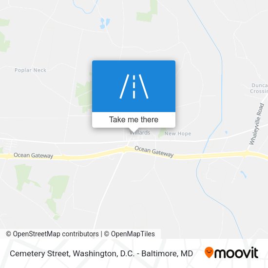 Mapa de Cemetery Street
