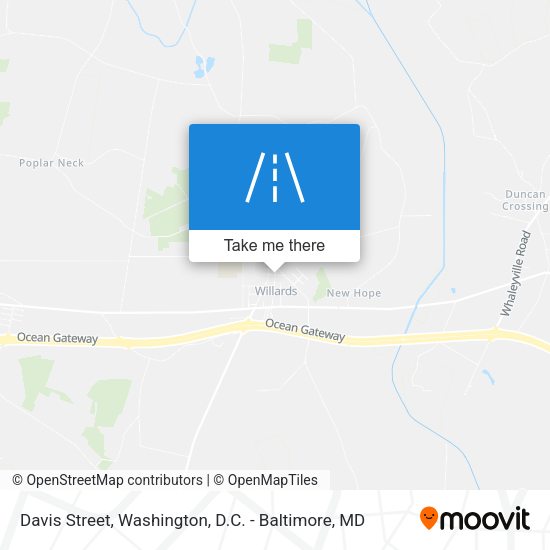 Davis Street map