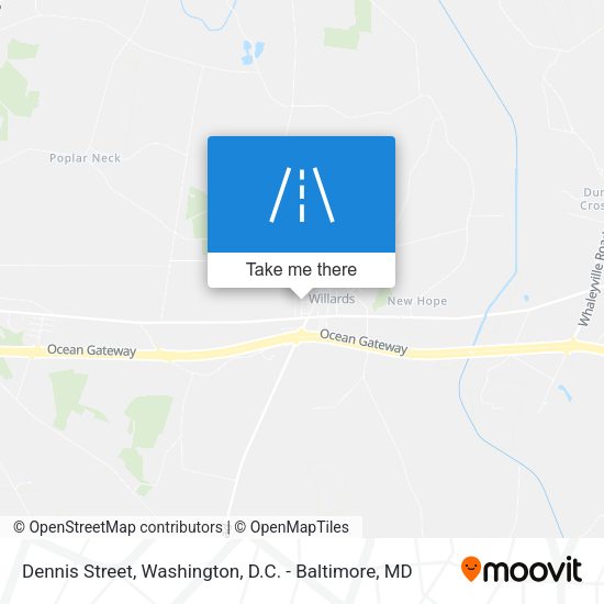 Mapa de Dennis Street
