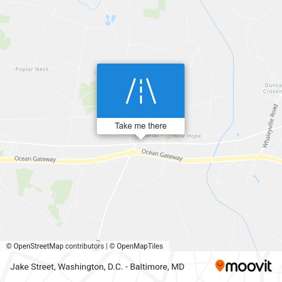 Jake Street map