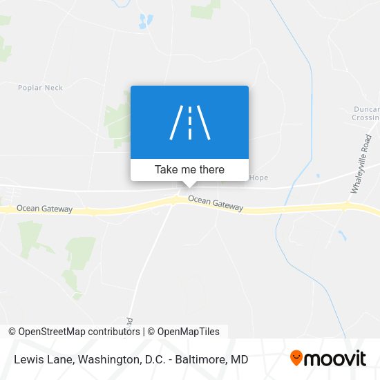 Lewis Lane map