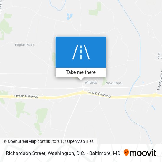 Mapa de Richardson Street